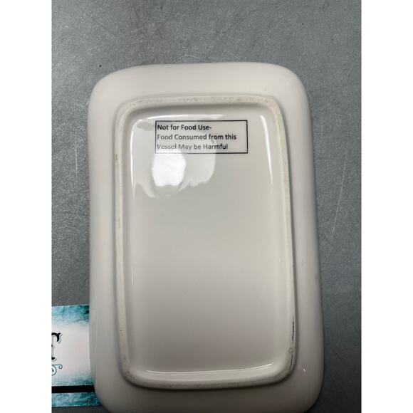 Cat Laying On Gold Trinket Tray - Picture 4 of 4